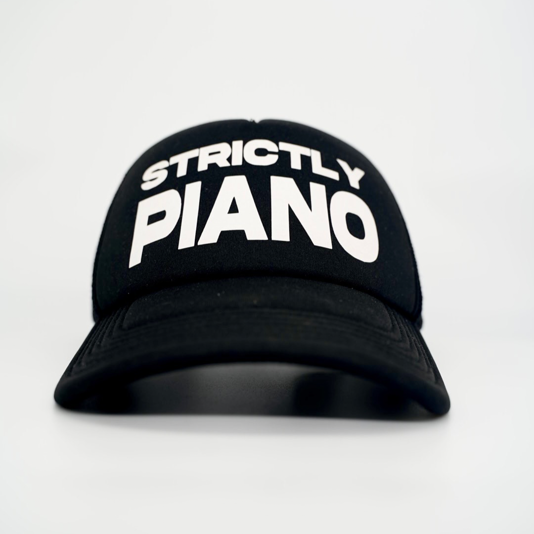 ‘Strictly Piano’ Trucker Hat
