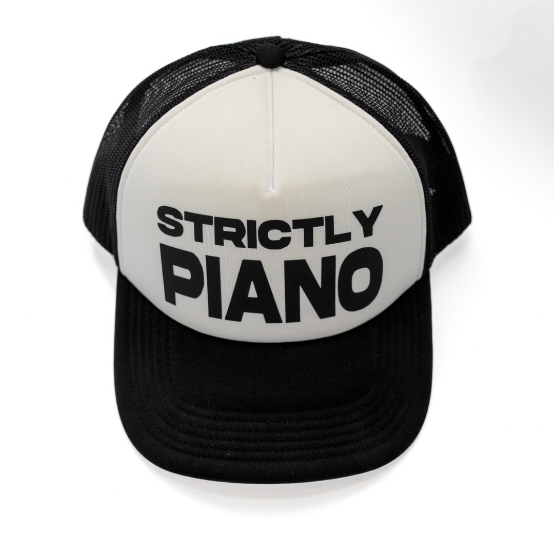 ‘Strictly Piano’ Trucker Hat