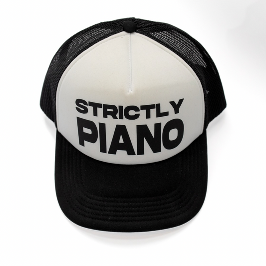 ‘Strictly Piano’ Trucker Hat