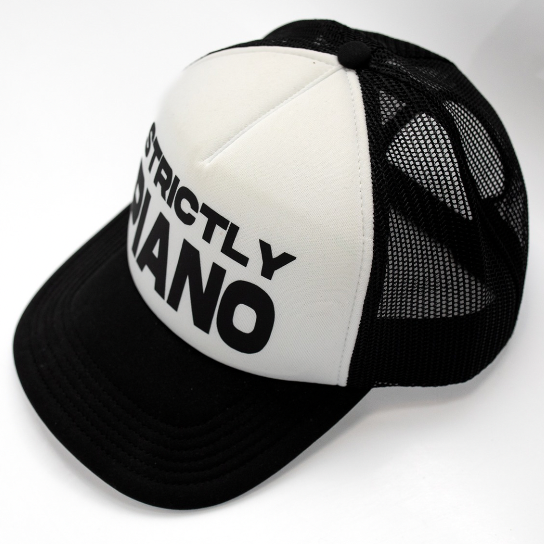 ‘Strictly Piano’ Trucker Hat